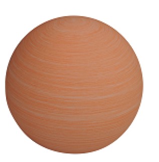 Urne Biodégradable SFERA orange pastel dégradé - 66€